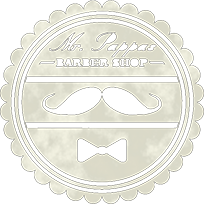 Mr Pappas Barber Shop Logo
